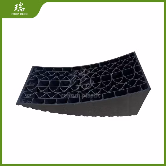 RV Camper Heavy Duty Leveling Block Anti-Slip Pads for Travel Trailer Interlocking Design Allows Stacking to Desired Height Secure T-Handle Carrying Bag I